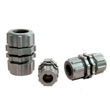 China Manufacturer Supply  Wall Connector For Custom Solenoid Valve Parts Air cleaning system double bulkhead type